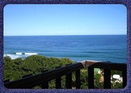 View from the balcony at Bruni's Bed and Breakfast, Wilderness